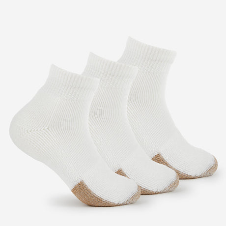 Thorlo Tennis Maximum Cushion Ankle Socks  -  Medium / White / 3-Pair Pack