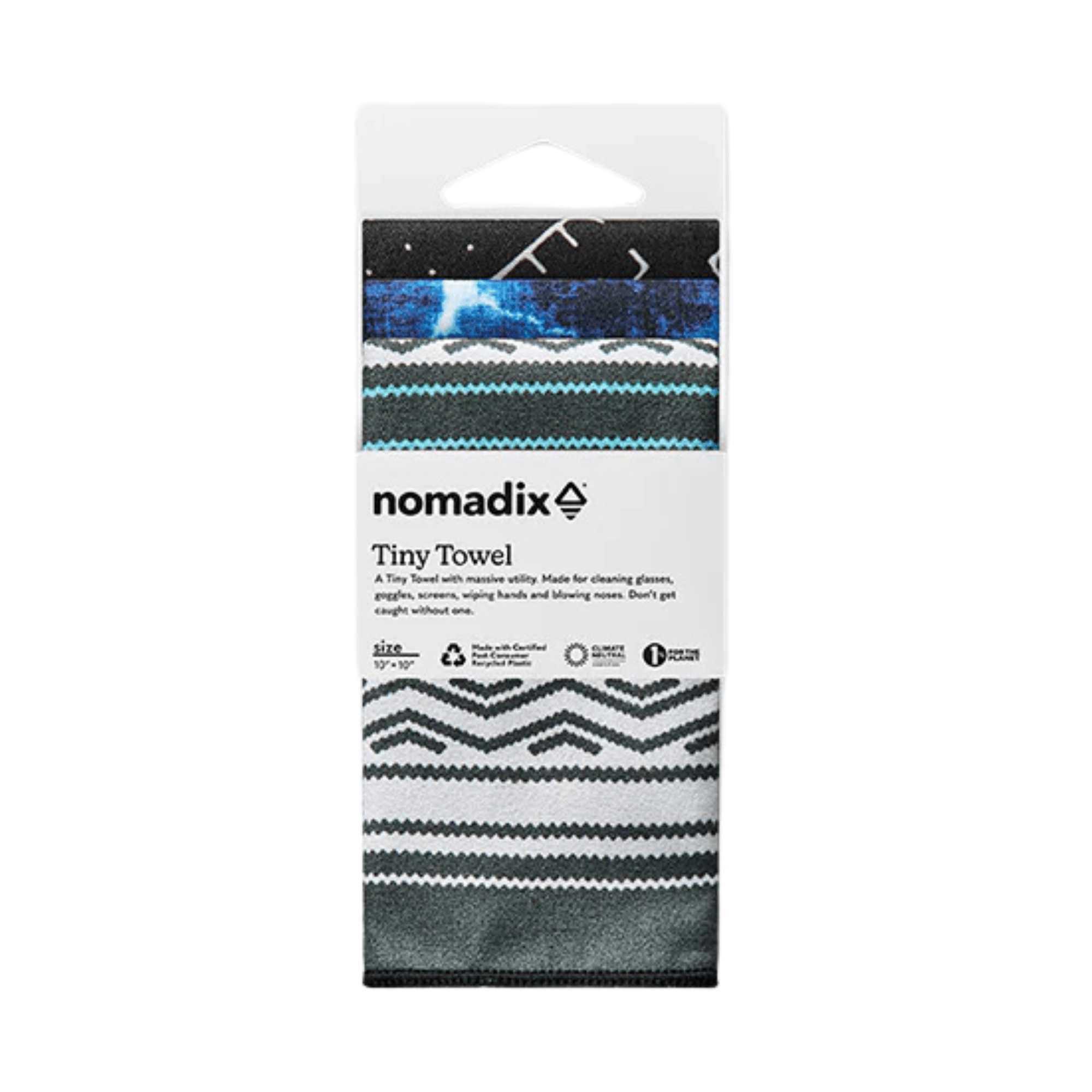 Nomadix Tiny Towel 3-Pack  -  Patterns Bundle