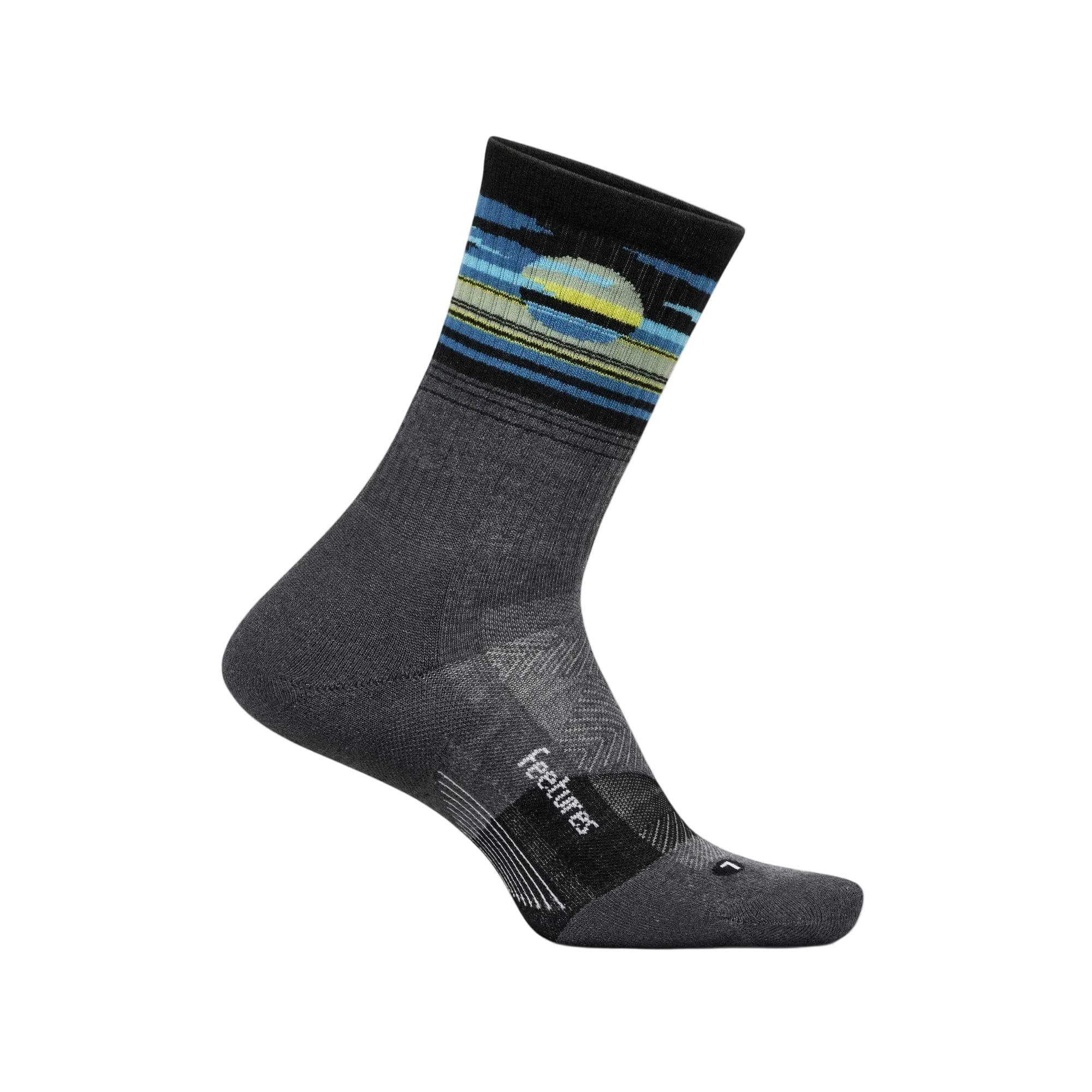 Feetures Trail Max Cushion Mini Crew Socks