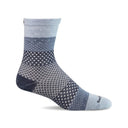 Sockwell Womens Plantar Ease Crew Socks  -  Small/Medium / Bluestone