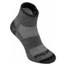 Wrightsock Double-Layer Escape Midweight Quarter Socks  -  Small / Black Twist