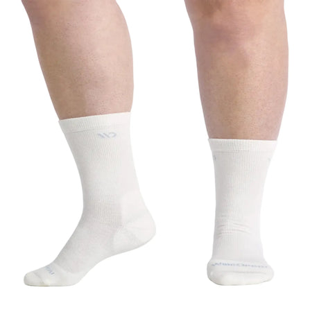 Wide Open Womens Solid Basic Cushioned Crew Socks