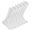 Thorlo Walking Moderate Cushion Crew 6-Pack Socks  -  Medium / White