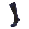 Sealskinz Worstead Waterproof Cold Weather Knee Socks  -  Small / Black/Navy