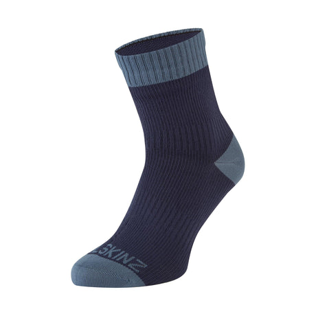 Sealskinz Weatham Waterproof Warm Weather Ankle Socks  -  Small / Navy Blue