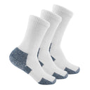 Thorlo Maximum Cushion Crew Running 3-Pack Socks  -  Large / White/Navy