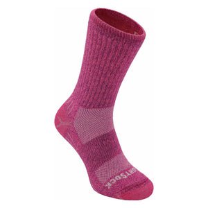 Wrightsock Escape Crew Anti-Blister Socks  -  Small / Pink
