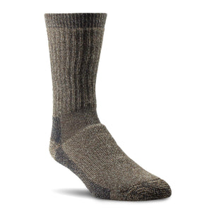 Woolrich Heavyweight Wool Crew Socks  -  Large / Light Charcoal