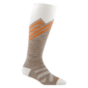 Darn Tough Womens Peaks RFL Over-the-Calf Ultra-Lightweight Ski & Snowboard Socks  -  Small / Biscotti