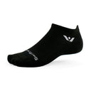 Swiftwick Aspire Zero No Show Socks  -  Small / Black