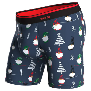 BN3TH Mens Classic Print Boxer Brief  -  X-Small / Gnome for the Holidays
