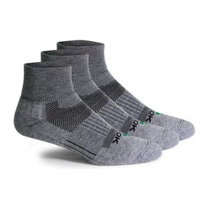 Fitsok CF2 Quarter Cushion Socks  -  Medium / Gunmetal