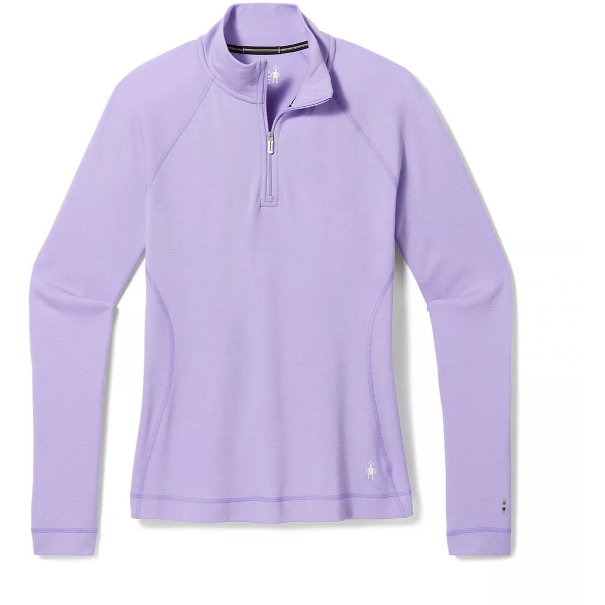 Smartwool Womens Classic Thermal Merino Base Layer 1/4 Zip  -  Small / Ultra Violet