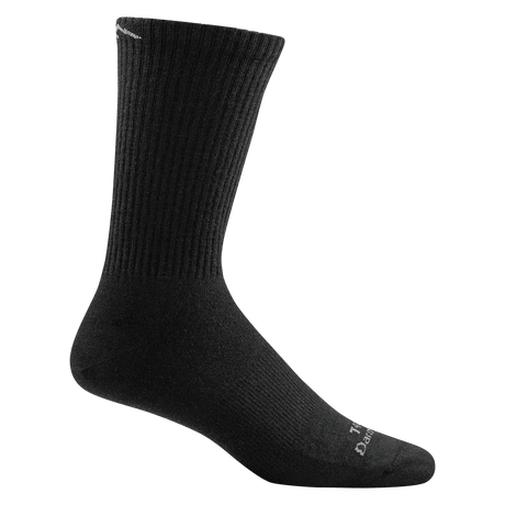 Darn Tough Micro Crew Lightweight Tactical Socks with No Cushion  -  X-Small / Black