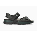 Mephisto Mens Shark Fit Sandals  -  9 / Black Sandalcalf