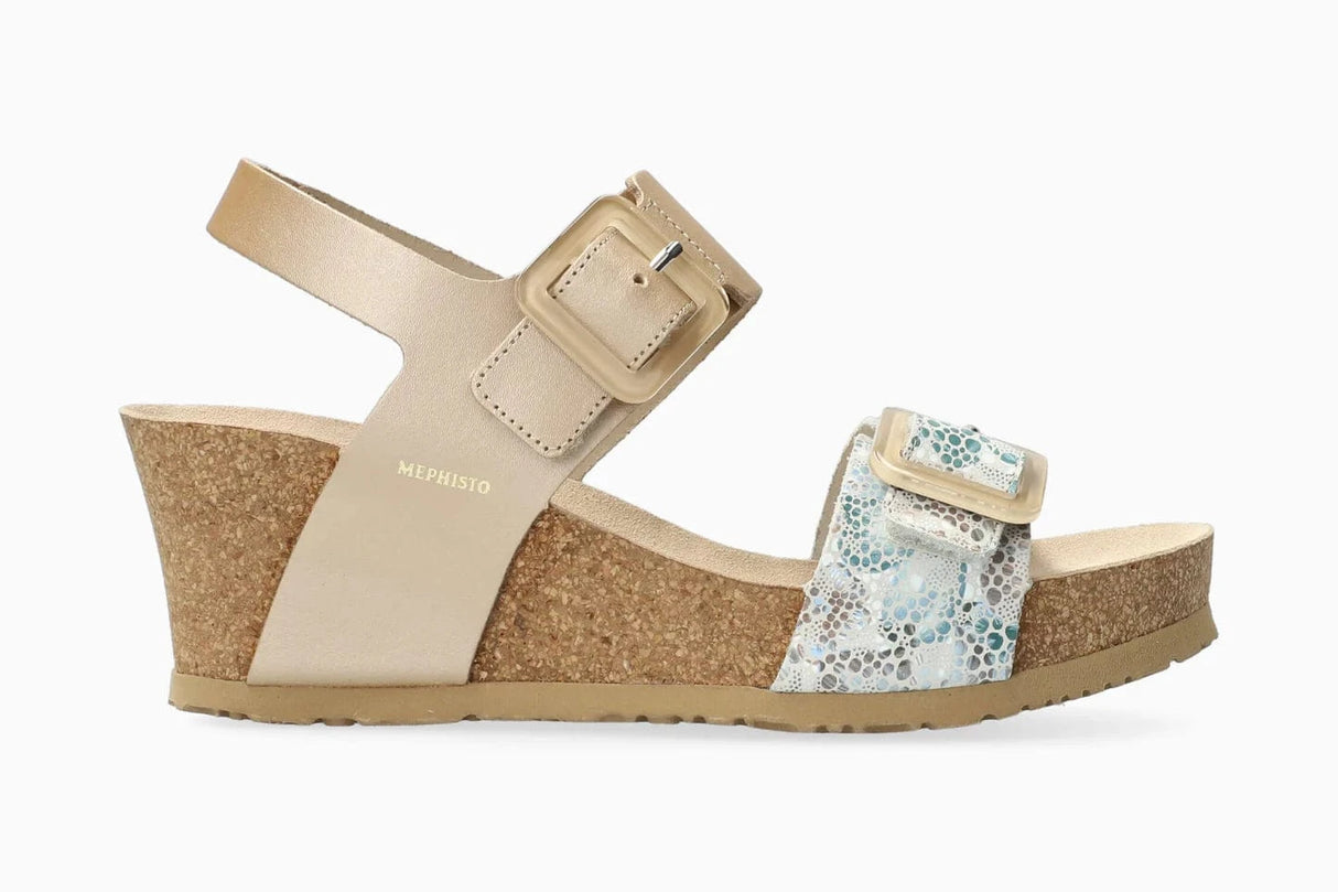 Mephisto Womens Lissia Sandals  -  11 / Platinum Perla