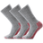 Smartwool Mountaineer Classic Edition Maximum Cushion 2nd Cut Crew Socks Multipack  -  Large / Black