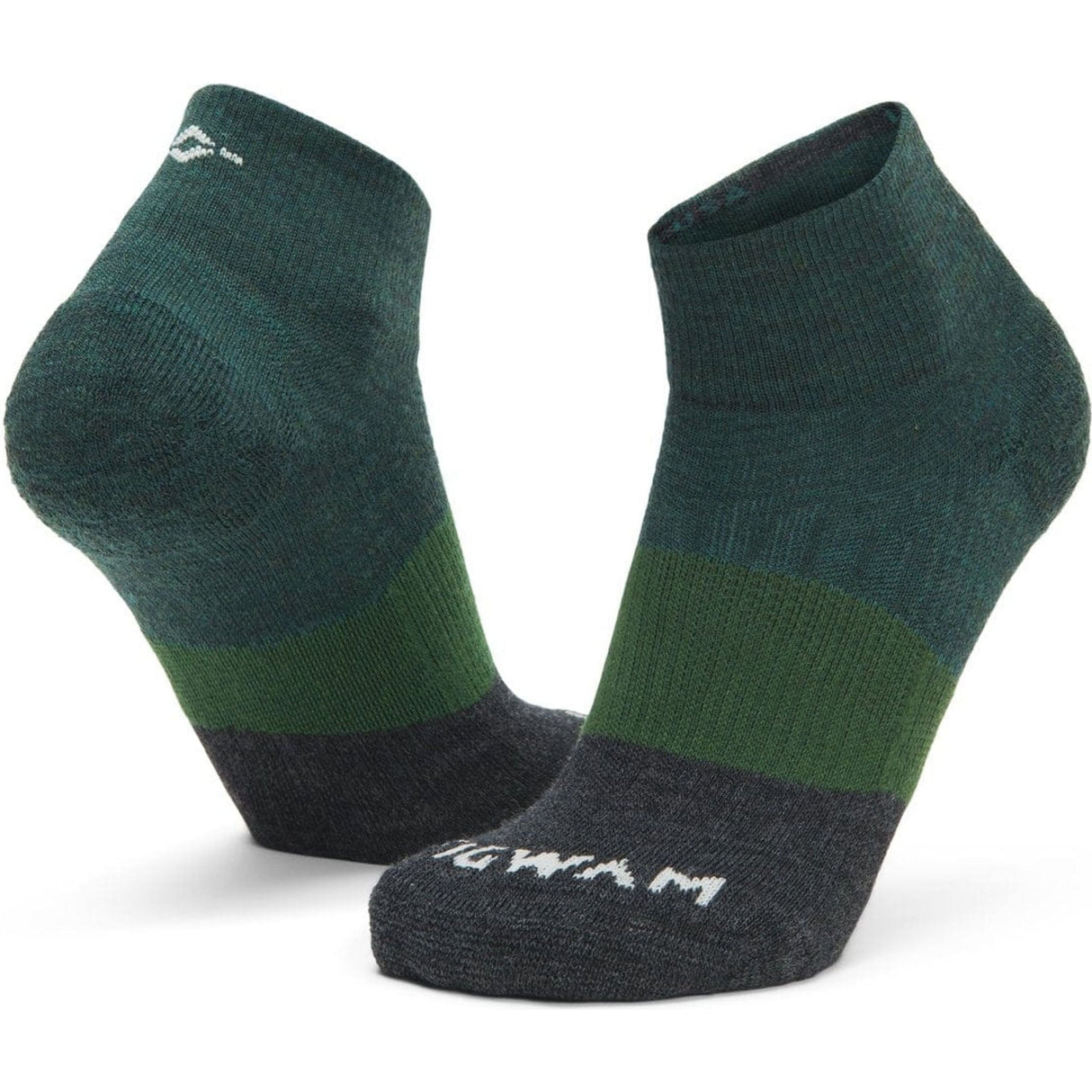 Wigwam Trail Junkie Merino Wool Lightweight Quarter Socks  -  Medium / June Bug