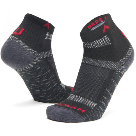 Wigwam Ultra Cool-Lite Quarter Socks  -  Medium / Onyx