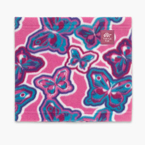 Turtle Fur Kids Playful Prints Fleece Neck Warmer  -  One Size Fits Most / Butterfly Surprise