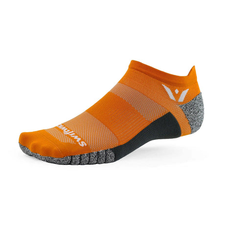 Swiftwick Flite XT Zero Tab Socks  -  Small / Orange Flare