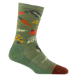 Darn Tough Womens Farmers Market Crew Lightweight Lifestyle Socks  -  Small / Willow