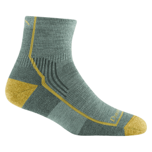 Darn Tough Womens Hiker Quarter Midweight Socks  -  Small / Sage