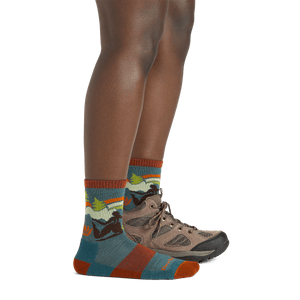 Darn Tough Womens Trailblazer Micro Crew Lightweight Hiking Socks  - 