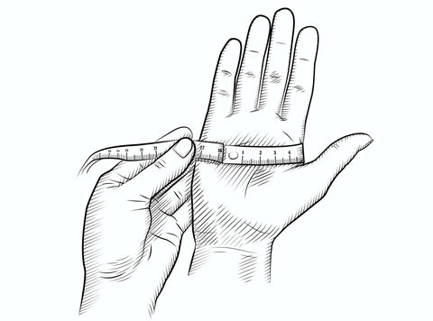 Measure you hand's circumference
