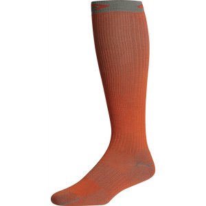 Drymax Hiking HD Over-The-Calf Socks  -  Small / Orange/Anthracite