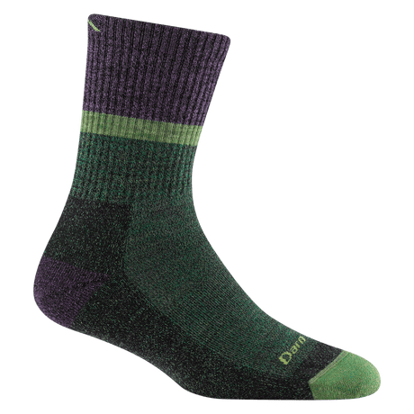 Darn Tough Womens Ranger Micro Crew Midweight Hiking Socks - Clearance  -  Small / Moss