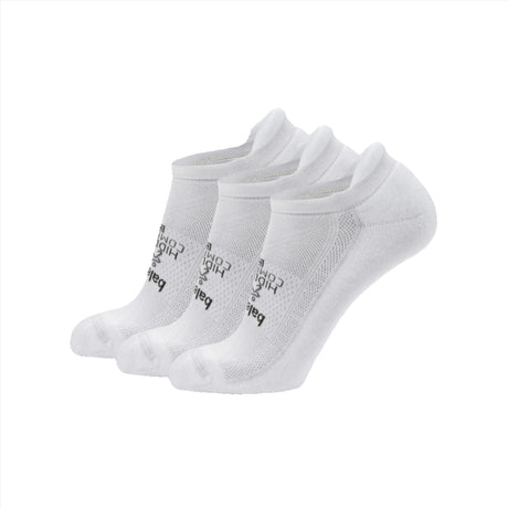 Balega Hidden Comfort No Show Tab 3-Pack Socks  -  Small / White