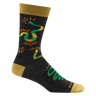 Darn Tough Mens Field Guide Crew Lightweight Lifestyle Socks  -  Medium / Charcoal