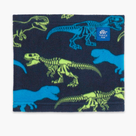 Turtle Fur Kids Playful Prints Fleece Neck Warmer  -  One Size Fits Most / Rex
