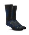 Woolrich Hike Technical Crew 2-Pack Sock  -  Navy/Brown/Pecan / Large