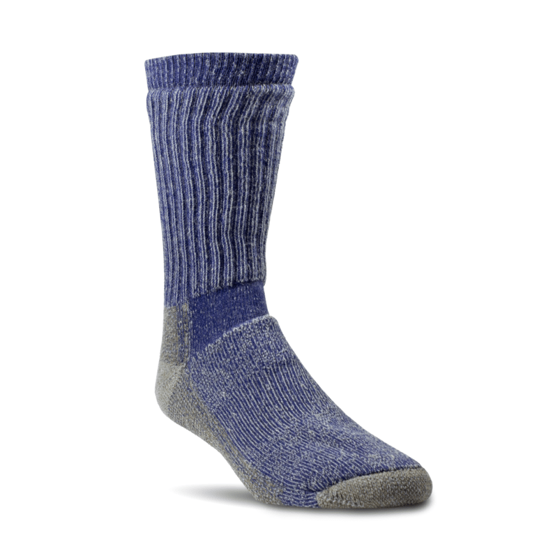Woolrich Hike Merino Marl Crew Socks  -  Medium / Coyote Blue