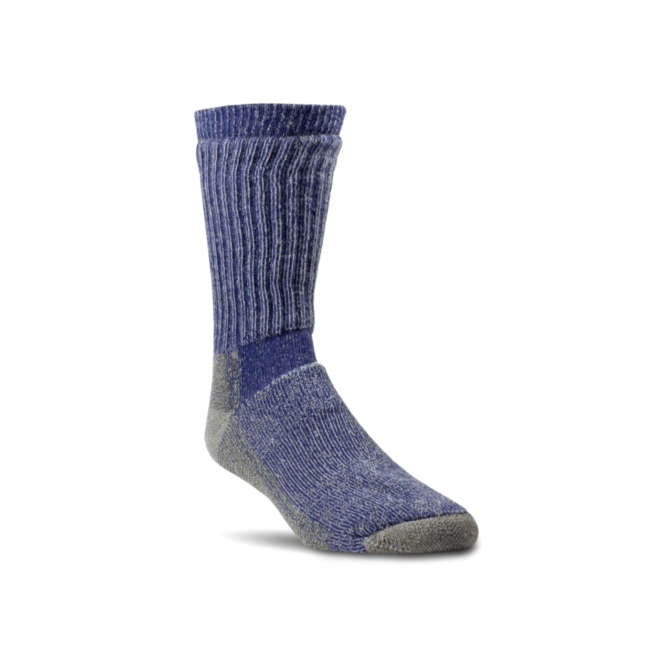 Woolrich Hike Merino Marl Crew Socks  -  Medium / Coyote Blue