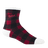 Woolrich Aloe Double Layer Socks  -  One Size Fits Most / Red/Black