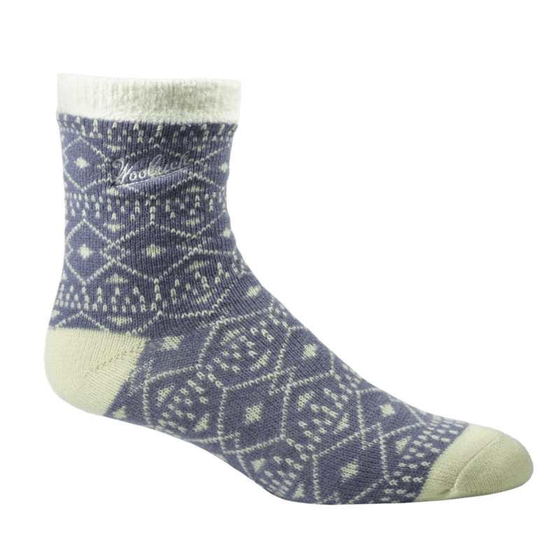 Woolrich Aloe Double Layer Socks  -  One Size Fits Most / Blue Fog