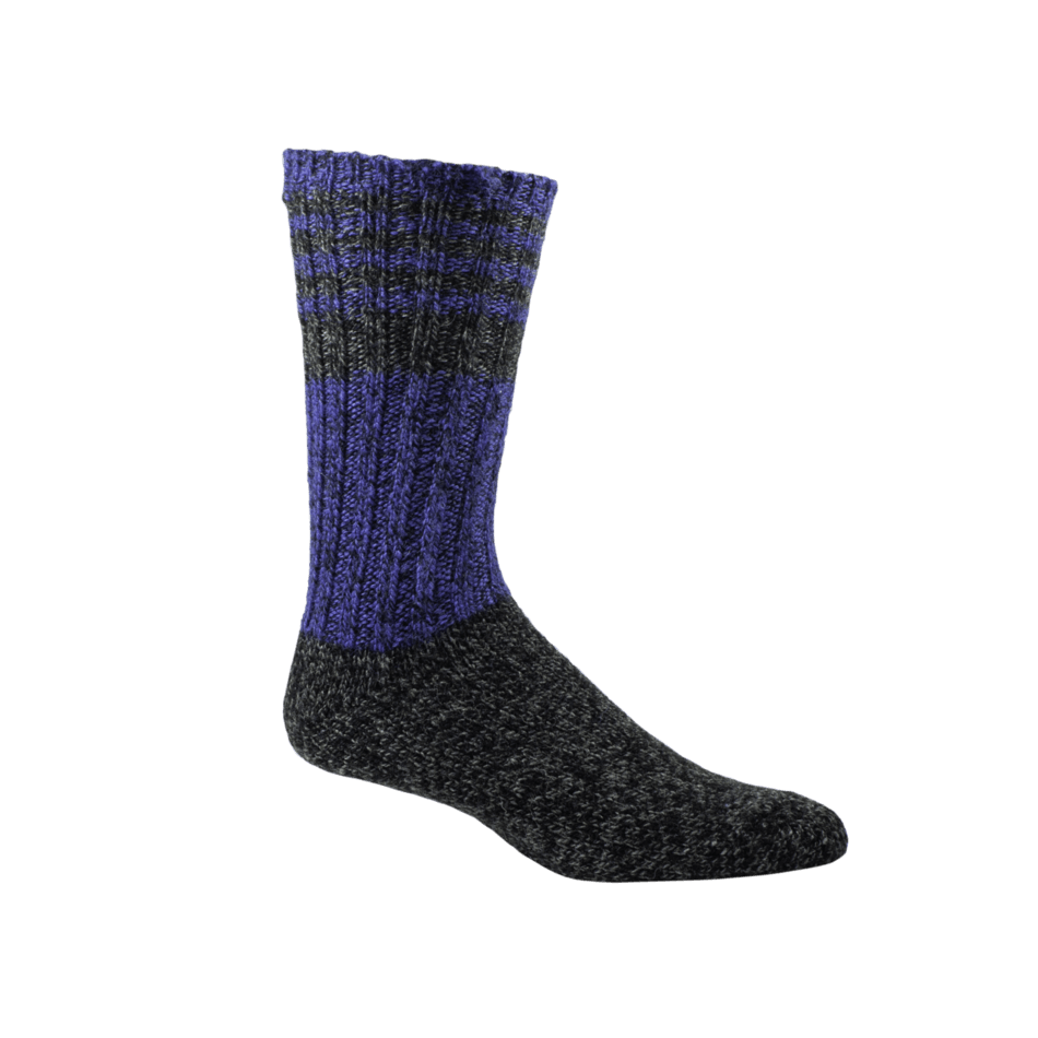Woolrich Heritage Ragg Crew Socks  -  Large / Bright Blue