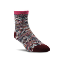 Woolrich Aloe Double Layer Socks  -  One Size Fits Most / Maroon