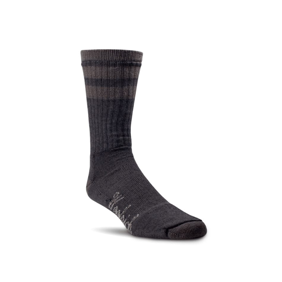 Woolrich Hike Lightweight Crew Socks  -  Large / Black