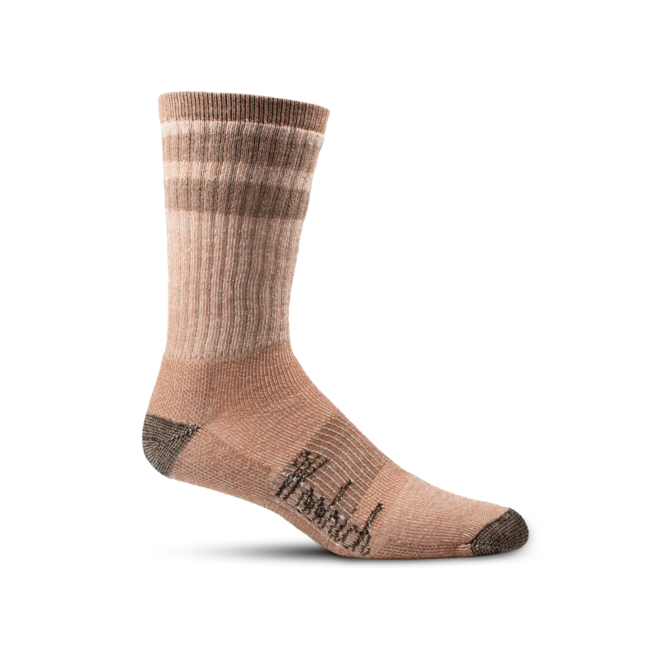 Woolrich Hike Lightweight Crew Socks  -  Large / Grey Clay
