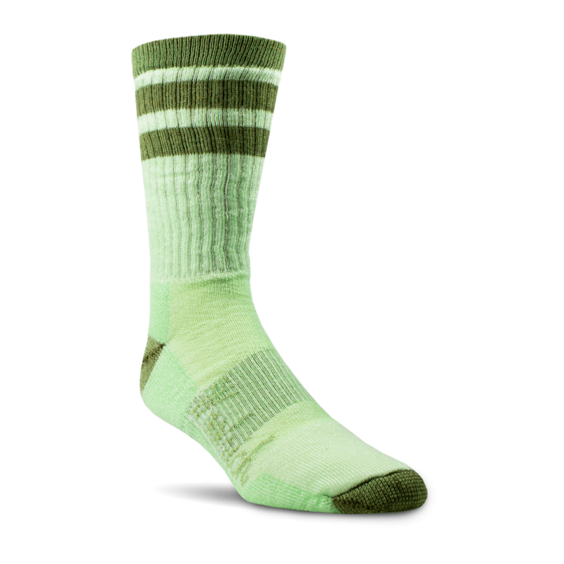 Woolrich Hike Lightweight Crew Socks  -  Large / Olive Green