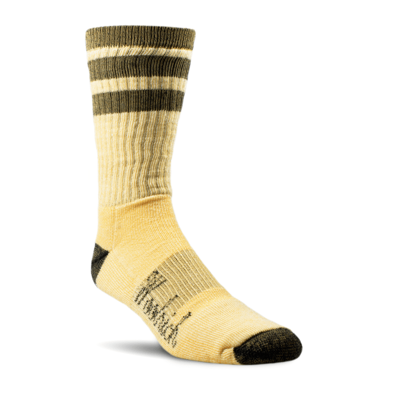 Woolrich Hike Lightweight Crew Socks  -  Large / Pirate Ochre