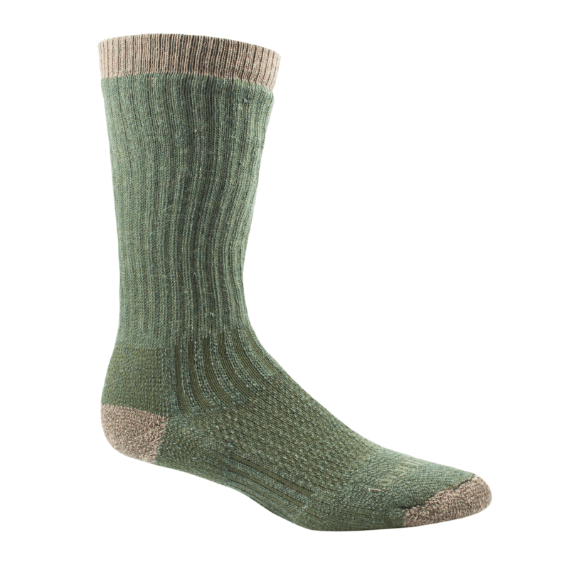 Woolrich Hike Big Woolly Crew Socks  -  Large / Olive Bark
