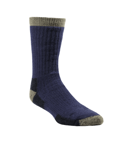 Woolrich Hike Big Wooly Crew Socks  -  Dark Denim / Medium