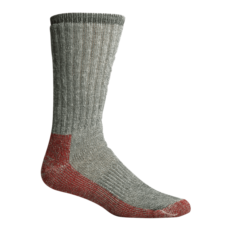 Woolrich Hike Pine Creek Crew Socks 2-Pack  -  Medium / Gray