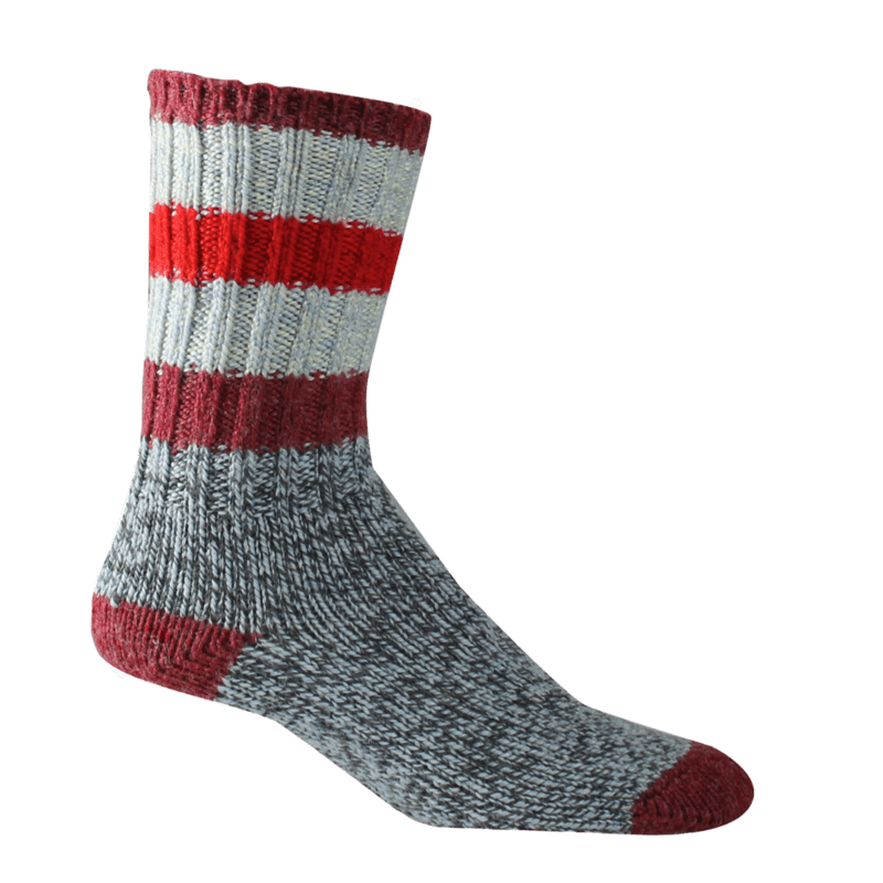 Woolrich Heritage Ragg Crew Socks  -  Large / Granite