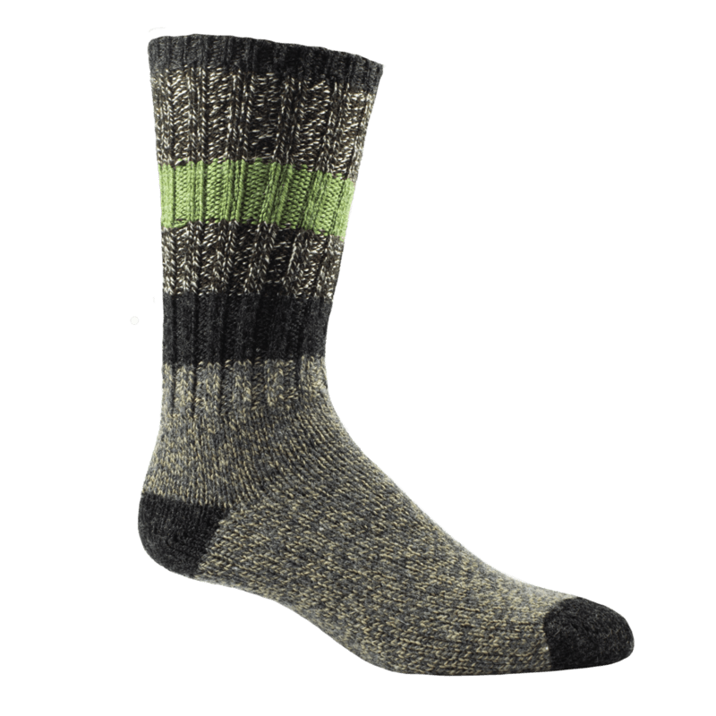 Woolrich Heritage Ragg Crew Socks  -  Large / Spring Green